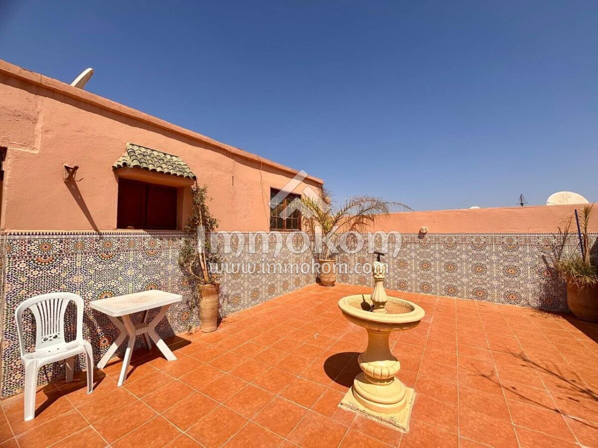 Etage Villa à la location longue durée Marrakech - Route de Casablanca